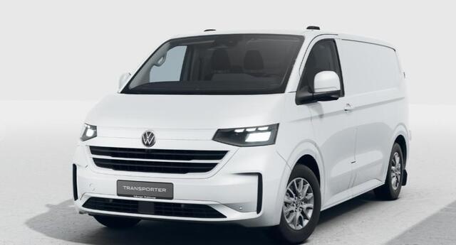 Volkswagen E-Transporter Bedrijfswagens Style L1 218pk 64kWh Elektrische aandrijving | Diefstalalarmsysteem met interieurbeveiliging, noodsirene en wegsleepbeveiliging | Kunststof zijpanelen in laadruimte, hoog | Multifunctioneel kunstlederen stuurwiel, verwarmbaar | Navigatiesys