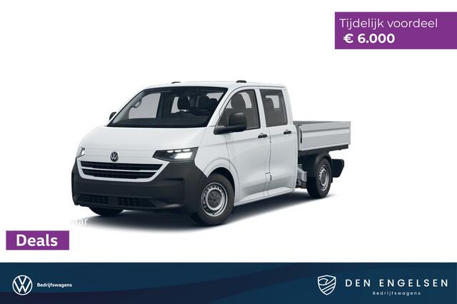 Volkswagen E-Transporter 34 218 pk AUT. Pick-Up Dubbele Cabine, Alarm, Climatronic. All Season banden