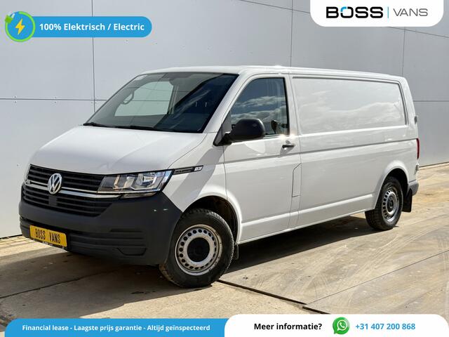Volkswagen E-Transporter 113PK L2H1 138KM WLTP Trekhaak 100% Elektrisch Transporter Airco Stoelverwarming Parkeersensoren