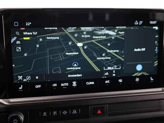 Volkswagen E-Transporter Dubbele cabine 34 L2H1 Style 64 kWh DC 218 pk | Navigatie | Warmtepomp | Parkeersensoren | Achteruitrijcamera | Adaptieve cruise control |