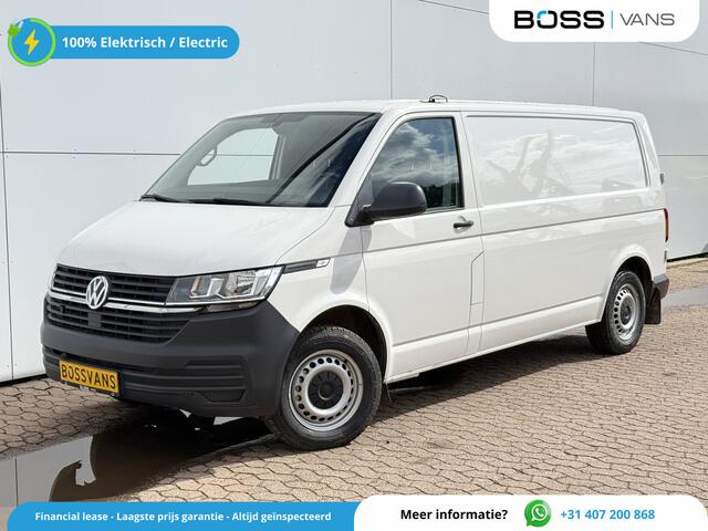 Volkswagen E-Transporter 37,3kWh 113PK L2 138 WLTP Snelladen Elektrisch Trekhaak Carplay Camera Inbouw Parkeersensoren Stoelverwarming