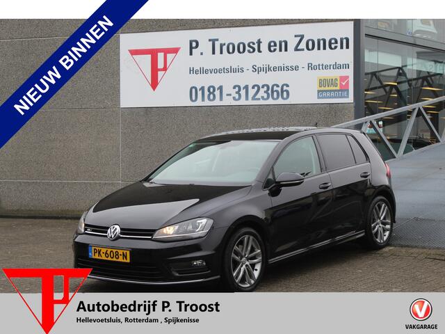 Volkswagen GOLF 1.4 TSI Connected Series R-line AUTOMAAT/Navigatie/Climate control/Stoelverwarming/Parkeersensoren/Cruise control/Half lederen interieur/Multifunctioneel stuurwiel/Bluetooth/Elektrische ramen/Elektrisch verstelbare en verwarmbare spiegels/17'' Lichtmetale