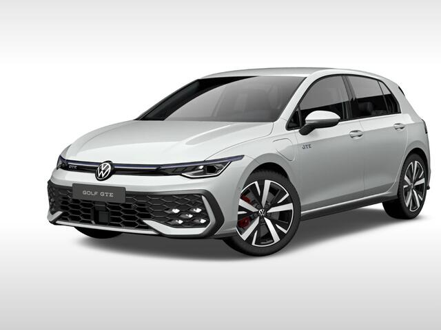 Volkswagen GOLF GTE 1.5 eHybrid 272 pk 6 versn. DSG · Black style pakket · Panoramisch schuif-, kanteldak, elektrisch bedienbaar · Trekhaak mechanisch zwenkbaar en elektrisch bedienbaar
