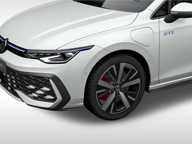 Volkswagen GOLF GTE 1.5 eHybrid 272 pk 6 versn. DSG · Black style pakket · Panoramisch schuif-, kanteldak, elektrisch bedienbaar · Trekhaak mechanisch zwenkbaar en elektrisch bedienbaar