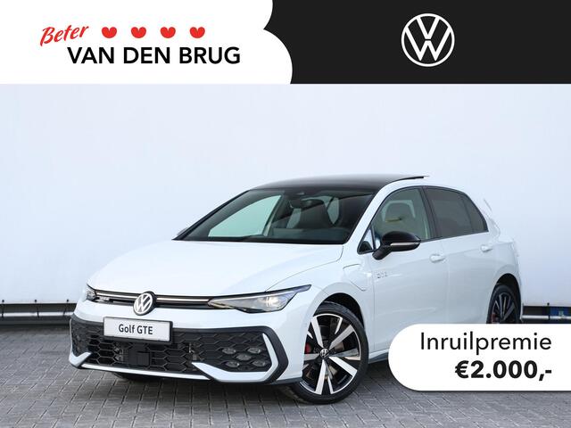 Volkswagen GOLF 1.5 eHybrid GTE 272pk DSG | LED | Blackstyle | Panoramadak | Trekhaak | Climate control