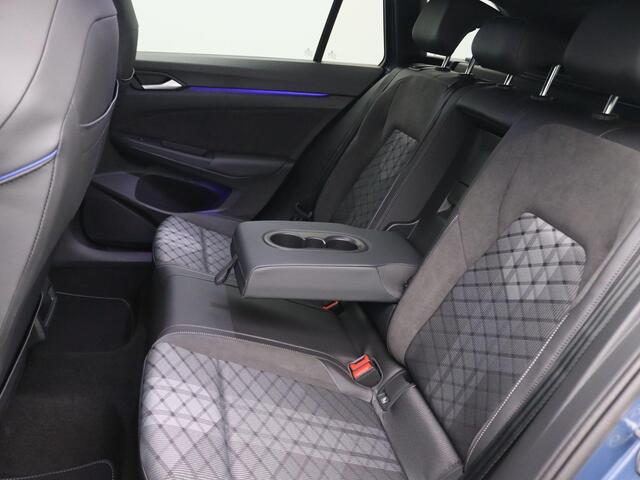 Volkswagen GOLF Variant 1.5 eTSI R-Line 150PK DSG full led, trekhaak, keyless, stuur-stoelverwarming, achteruitrijcamera, adaptive cruise met travel assist, elek. bedienbare achterklep, 18" lichtmetaal