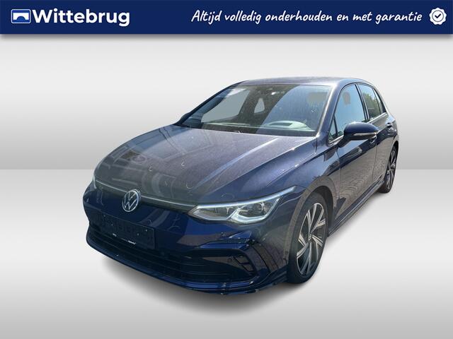 Volkswagen GOLF 1.5 eTSI R-Line / AUTOMAAT/ 2X R-LINE/ ADAPT. CRUISE/ HEAD-UP DISPLAY/ 18" LMV/ DIGITAL DASH/ RIJ-MODI/ APP-CONNECT/ NAVI/ DAB/ MATRIX/ PARK. SENSOREN/ CLIMA/ STOEL-STUUR VERWARM.
