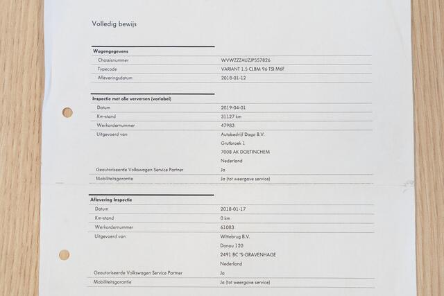 Volkswagen GOLF Variant 1.5 TSi 130 Pk Comfortline | Adapt. Cruise | PDC | Climate Control | 16 inch LMV