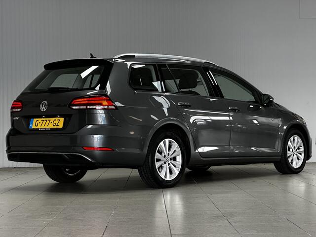 Volkswagen GOLF Variant 1.6 TDI Comfortline Business/ Facelift/ Massage-Stoel/ 16'' LMV/ Navi/ Apple + Android/ DAB+/ Clima/ Adaptive Cruise/ Stoelverw./ Elek. pakket/ Multi. LEDER. Stuur/ Mistl./ PDC V+A/ Dakrails/ LED Dagrijverl.