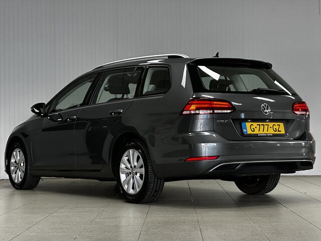 Volkswagen GOLF Variant 1.6 TDI Comfortline Business/ Facelift/ Massage-Stoel/ 16'' LMV/ Navi/ Apple + Android/ DAB+/ Clima/ Adaptive Cruise/ Stoelverw./ Elek. pakket/ Multi. LEDER. Stuur/ Mistl./ PDC V+A/ Dakrails/ LED Dagrijverl.