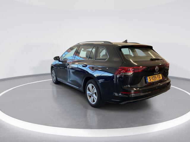 Volkswagen GOLF Variant 1.0 eTSI 110pk DSG Life Business · Camera · Apple Car Play · Keyless · Elek. Bestuurdersstoel + Geheugen & Massage · ACC · Sfeerverlichting · Stuur- & Stoelverwarming · Garantie t/m 05-04-2027 of 100.000km