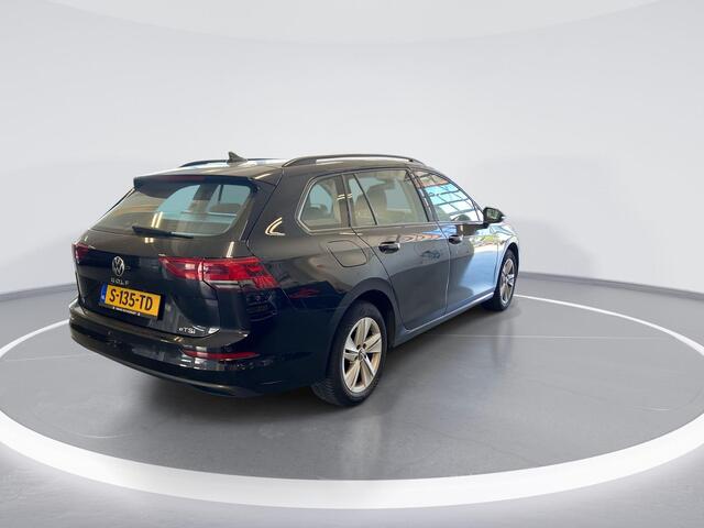 Volkswagen GOLF Variant 1.0 eTSI 110pk DSG Life Business · Camera · Apple Car Play · Keyless · Elek. Bestuurdersstoel + Geheugen & Massage · ACC · Sfeerverlichting · Stuur- & Stoelverwarming · Garantie t/m 05-04-2027 of 100.000km