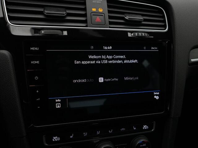 Volkswagen GOLF GTE 1.4 TSI 204 pk DSG | LED koplampen | Stoelverwarming | Parkeersensoren | Apple Carplay / Android Auto | Climatronic | Adaptive Cruise Control | 16 inch