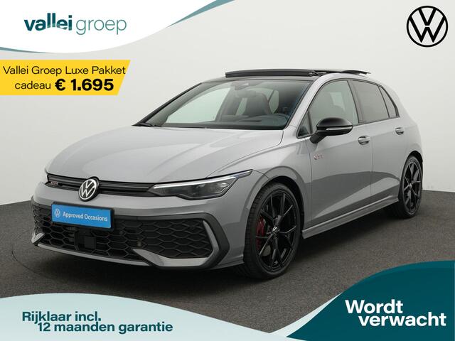 Volkswagen GOLF GTI 2.0 TSI 265 pk DSG | 8.5 GTI | Panoramadak | IQ Light | Rondomzicht camera | Head-up display | Stuur-/stoelverwarming | 19 inch