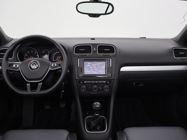 Volkswagen GOLF Cabriolet 1.4 TSI 150pk Exclusive NAVI|LEER|XENON|STOELVERW|18INCH|DYN.AUDIO|CLIMA|CRUISE