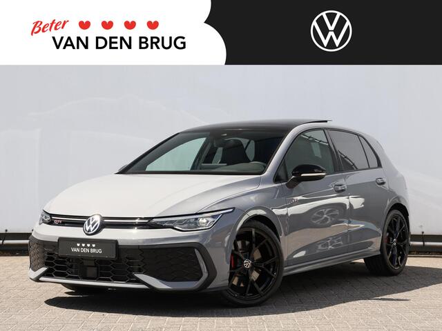 Volkswagen GOLF 2.0 TSI GTI 265 pk DSG | Panoramadak | Camera | Stoel- en stuurverwarming | Black Style | LED Plus | Spiegelpakket |19 inch Estoril