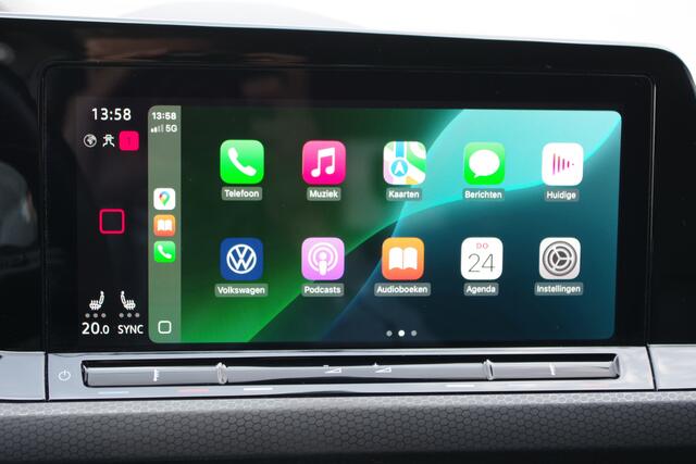 Volkswagen GOLF 1.4 eHybrid GTE 245 PK PHEV, LED, DAB, Carplay, Stoelverwarming