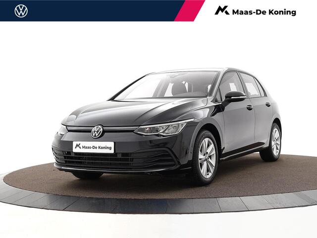 Volkswagen GOLF 1.0 eTSI 110pk DSG Life · Apple/Android Car Play · ACC · Climatronic · Draadloze Telefoonlader · P-Sensoren · Garantie t/m 11-01-2028 of 100.000km