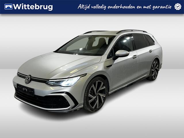 Volkswagen GOLF Variant 1.5 eTSI R-Line / AUTOMAAT/ TREKHAAK/ PARK.SENSOR.V+A/ CAMERA/ STUUR+STOEL VERWARM./ APP-CONNECT/ RIJ-MODI/ ACC/ DODE HOEK/ DIGITAL DASH/ CLIMA/ DAB/ NAVI/ LED/ ISOFIX/ 18'' LMV