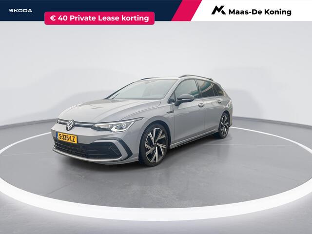 Volkswagen GOLF Variant 1.5 TSI 130pk R-Line ·Black Style · Apple/Android Car Play · Stoelverwarming · 18'' Velgen · Matrix LED verlichting ·