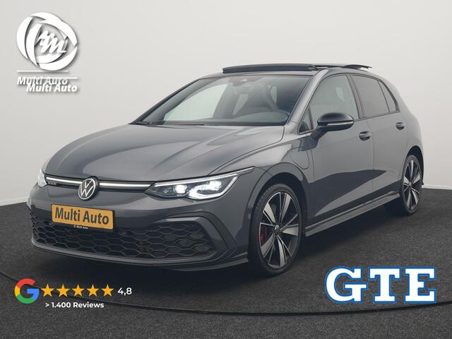Volkswagen GOLF 1.4 eHybrid GTE Plug In Hybrid 245pk Dealer O.H PHEV | Trekhaak Af Fabriek | Panodak | Adaptive Cruise | IQ Light | Camera | Sportstoelen & Stuur Verwarmd | Keyless | Blis | Navigatie | Virtual | DAB |