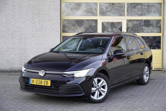 Volkswagen GOLF Variant 1.0 TSI Life BJ2021 Lmv 16" | Led V+A | Pdc | Navi | Trekhaak | App-Connect | Dashboard verlichting | Virtual cockpit | Climate control | Cruise control | Verwarmde voorstoelen | Verwarmd stuurwiel | Extra getint glas