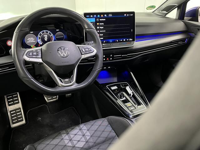 Volkswagen GOLF 1.5 eTSI R-Line / AUTOMAAT/ GARANTIE 03-2030/ PANO/ HARMAN KARDON/ PARK.SENSOR.V+A/ 360 CAMERA/ STUUR+STOEL VERWARM./ APP-CONNECT/ ACC/ DAB/ DIGITAL DASH/ RIJ-MODI/ ISOFIX/ 17'' LMV