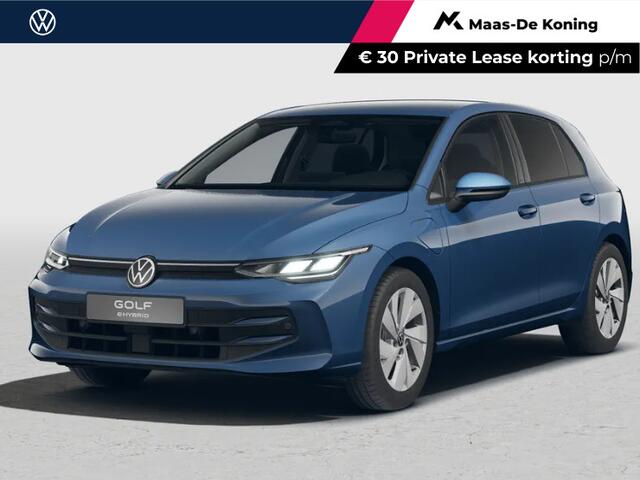 Volkswagen GOLF Life Edition 1.5 eHybrid 204 PK 6 versn. DSG PRIVATE LEASE VANAF ¤459P/M · Comfort pakket · Achteruitrijcamera · Draadloze telefoonverbinding · Voorraad OUTLET · Prijs is inclusief inruilpremie ·