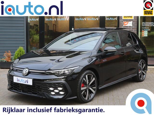 Volkswagen GOLF 1.5 eHybrid 272pk GTE Black Style Pano/Leder/IQ.Light/camera/Head-up/DCC/Keyless/Dodehoek/Elek. stoel+mem/Trekhaak wegkl.