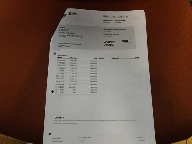 Volkswagen GOLF 1.0 TSI Life Business Automatische airco, navigatie, apple carplay, android auto, licht metalen velgen, parkeersensoren voor en achter, elektrisch verstelbare stoel, enz.