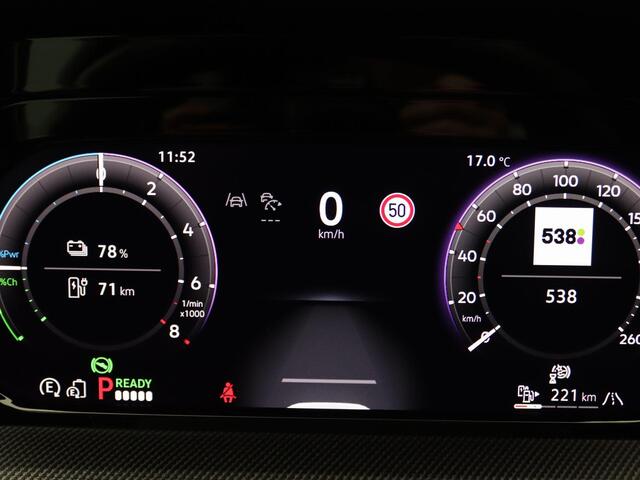Volkswagen GOLF 1.5 eHybrid GTE 272PK DSG SOH 100%, Pano-Schuifdak, Trekhaak, Black Style, Leder, 360gr. Camera, Head-Up Display, 18" LM Velgen, Matrix LED-Verlichting, Memorystoel