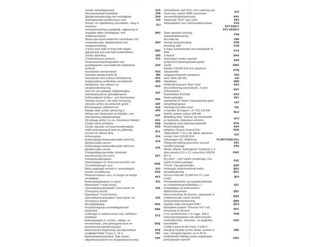 Volkswagen GOLF GTE 245PK | Full Options | Panodak | Leer | Head-up | IQ Light | Keyless | Camera | DCC | Black Style | Memory | | Stoel Ventilatie | 18"Inch |