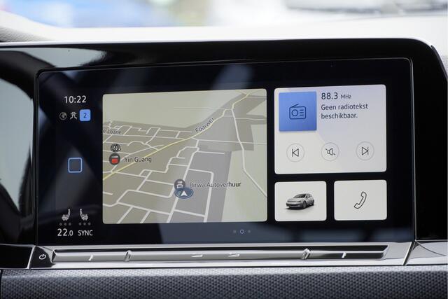 Volkswagen GOLF 1.0 eTSI Automaat! 5drs Life Business BJ2021 Lmv 16" | Led V+A | Pdc | Achteruitrijcamera | App-Connect | Navi | Virtual cockpit | Dashboard verlichting | Climate control | Cruise control | Verwarmd stuur | Verwarmde voorstoelen | Extra getint glas