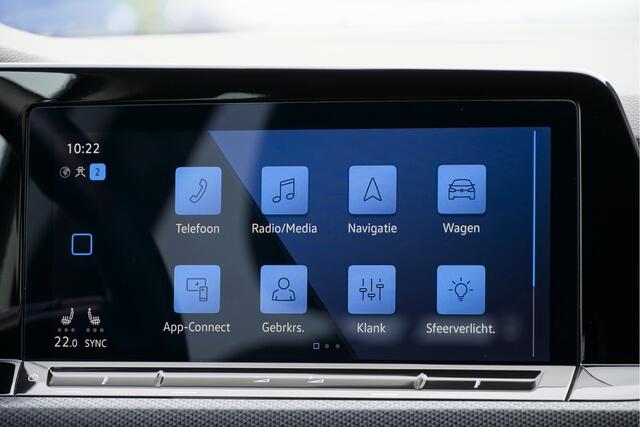 Volkswagen GOLF 1.0 eTSI Automaat! 5drs Life Business BJ2021 Lmv 16" | Led V+A | Pdc | Achteruitrijcamera | App-Connect | Navi | Virtual cockpit | Dashboard verlichting | Climate control | Cruise control | Verwarmd stuur | Verwarmde voorstoelen | Extra getint glas