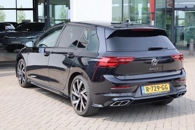 Volkswagen GOLF 1.5 eTSI R-Line Business+ panoramadak, 18" LMV Bakersfield, LED matrix, navigatie, stoelverwarming, side assist, ACC, spiegel pakket, stuurwielverwarming, privacy glas.
