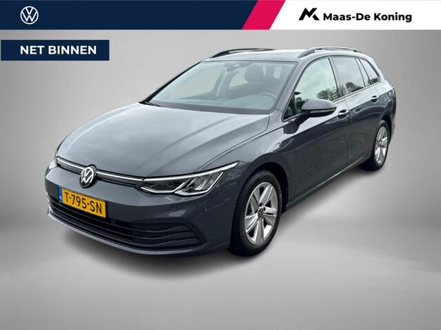 Volkswagen GOLF Variant 1.0 eTSI 110pk DSG Life · Camera · Wegklapbare Trekhaak · P-Sensoren · Sfeerverlichting · Apple/Android Car Play · 16'' Inch · Garantie t/m 25-08-2027 of 100.000km