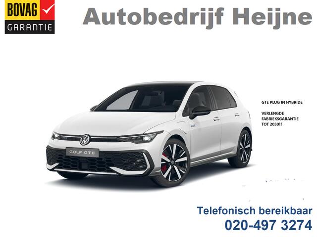 Volkswagen GOLF GTE 1.5 eHybrid 272 PK HYBRID GTE-SPORT LEDER/LED-MATRIX/HEAD-UP!/18-INCH