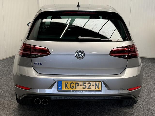 Volkswagen GOLF 1.4 eHYBRID GTE NAVIGATIE ADAPTIVE CRUISE CONTROL CLIMATE CONTROL APPLE CARPLAY/ANDROID VERMOEIDHEIDERKENNING KEYLESS GO ACHTERUITRIJCAMERA PDC ZEER MOOI !!