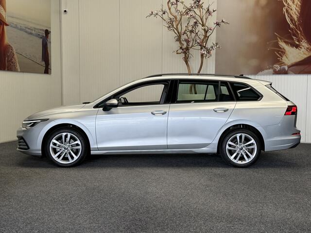 Volkswagen GOLF VARIANT 1.0 eTSI LIFE NAVIGATIE ADAPTIVE CRUISE CONTROL ELEK. VERST. BESTUURDERSSTOEL MET MASSAGE APPLE CARPLAY /ANDROID RIJSTROOKSENSOREN ZEER MOOI !!