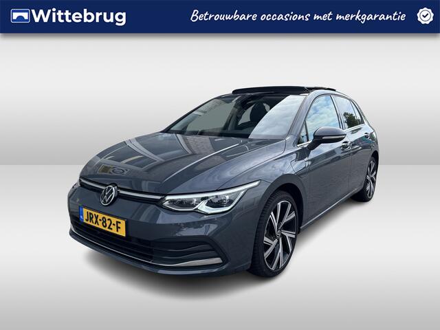 Volkswagen GOLF 1.4 eHybrid Style / AUTOMAAT/ PANO/ TREKHAAK/ STANDKACHEL/ ACC/ PARK.SENSOR.V+A/ CAMERA/ MEMORY SEAT/ MASSAGE/ STUUR+STOELVERWARM./ DODEHOEK/ KEYLESS/ APP-CONNECT/ IQ.LIGHT/ NAVI/ DAB/ RIJ-MODI/ 18'' LMV