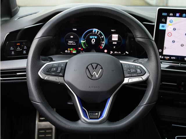 Volkswagen GOLF GTE 1.5 eHybrid 272PK | Full Options | Panodak | Leer | 360° | Stoel Ventilatie | Head-up | Keyless | Camera | Memory | IQ Light | Stoel&Stuurverwarming | 19"Inch |