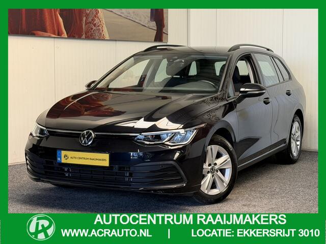 Volkswagen GOLF VARIANT 1.0 eTSI LIFE BUSINESS ADAPTIVE CRUISE CONTROL CLIMATE CONTROL BLUETOOTH TELEFOON APPLE CARPLAY/ANDROID RIJSTROOKSENSOREN 16" LICHTMETALEN VELGEN PDC ZEER MOOI !!