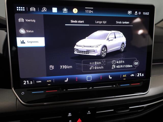 Volkswagen GOLF Variant Life Business 1.5 TSI 85 kW 116 pk | Verlengde garantie | Navigatie | Parkeersensoren | Autom. airco (3 zones) | Elektr. bestuurdersstoel met geheugen |