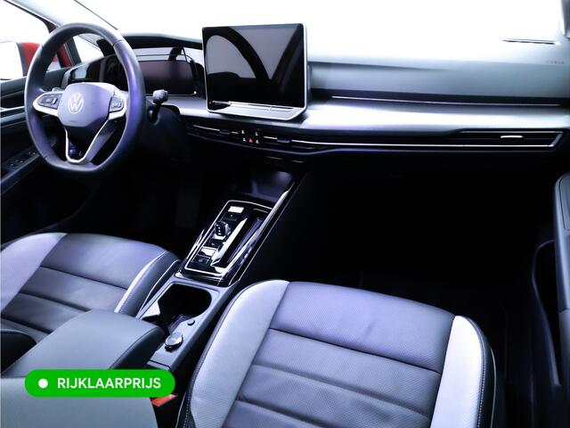 Volkswagen GOLF 1.5 eHybrid Style Edition | Camera | Travel assist | Stuur- & stoelverwarm. Stoelventilatie | Elec. verst. best. stoel | Headup, Sfeerverlichting, IQ Led, Lederen bekleding, Incl. winterset op LMV