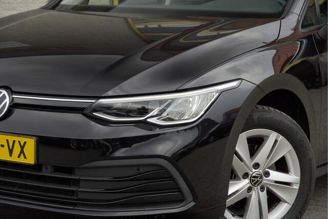 Volkswagen GOLF 1.0 TSI 5drs Life Business BJ2022 Lmv 16" | Led V+A | Pdc | App-Connect | Navi | Virtual cockpit | Dashboard verlichting | Climate control | Cruise control | Elek. Be stoel+Mem | Sportstoelen | Verwarmd stuur | Verwarmde voorstoelen | Getint glas