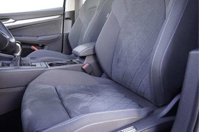 Volkswagen GOLF 1.0 TSI 5drs Life Business BJ2022 Lmv 16" | Led V+A | Pdc | App-Connect | Navi | Virtual cockpit | Dashboard verlichting | Climate control | Cruise control | Elek. Be stoel+Mem | Sportstoelen | Verwarmd stuur | Verwarmde voorstoelen | Getint glas