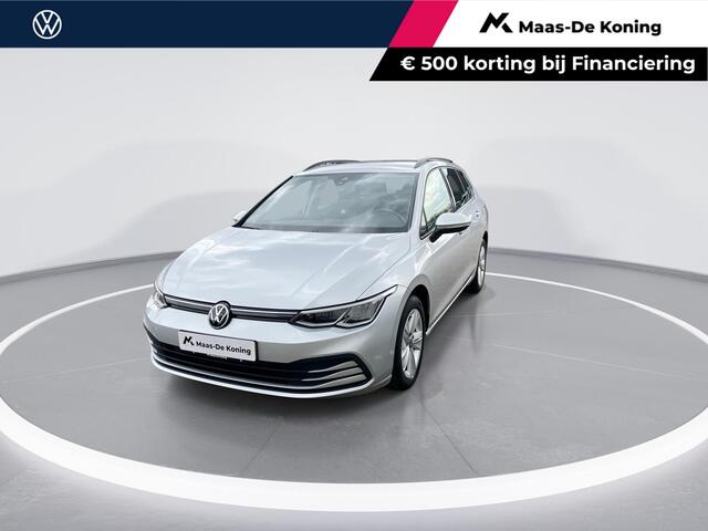 Volkswagen GOLF Variant 1.0 TSI 110PK Life DSG automaat · Apple/Android Car Play · Camera · Navigatie · Stoelverwarming