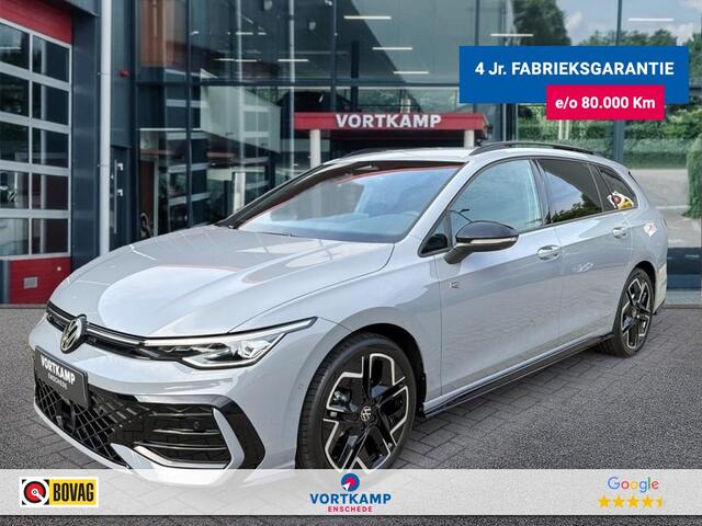 Volkswagen GOLF 1.5 eTSI R-LINE BLACK-STYLE TREKHAAK/360CAM/ELEK-KLEP/ACC/STOELVERW