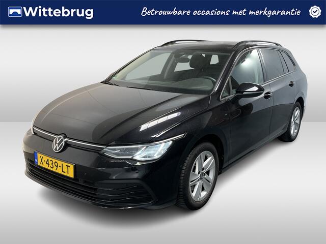 Volkswagen GOLF Variant 1.5 eTSI Life Business / AUTOMAAT/ TREKHAAK/ CAMERA/ PARK. SENSOREN/ DODE HOEK/ MEMORY SEATS/ LED/ STOEL-STUURVERWARM./ STOELMASSAGE/ KEYLESS/ ADAPT. CRUISE/ APP CONNECT/ NAVI/ CLIMA/ DAB/ 16" LMV