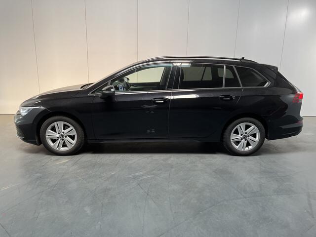 Volkswagen GOLF Variant 1.5 eTSI Life Business / AUTOMAAT/ TREKHAAK/ CAMERA/ PARK. SENSOREN/ DODE HOEK/ MEMORY SEATS/ LED/ STOEL-STUURVERWARM./ STOELMASSAGE/ KEYLESS/ ADAPT. CRUISE/ APP CONNECT/ NAVI/ CLIMA/ DAB/ 16" LMV